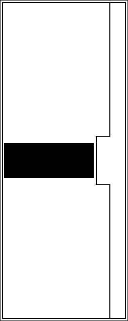 Чертёж X-LANE X6 шириной 800 мм.